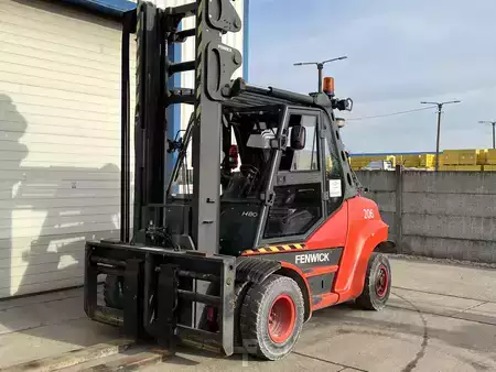 Gázüzemű targoncák 2015  Linde H80T-900 (2)