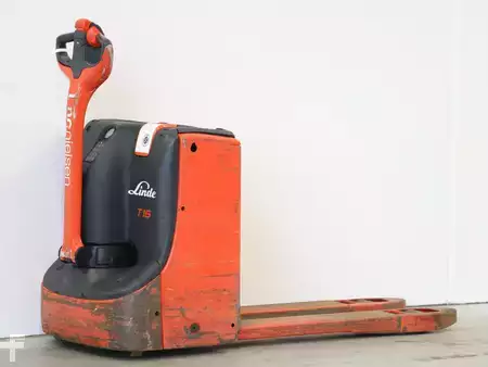 Porta-paletes elétrico 2018  Linde T16/1152 (3)