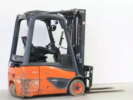 3-wiel elektrische heftrucks 2014  Linde E14/386-02 (3)