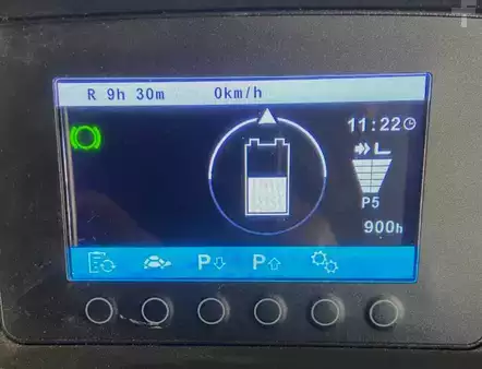 3-wiel elektrische heftrucks 2020  Jungheinrich EFG 220 (4)