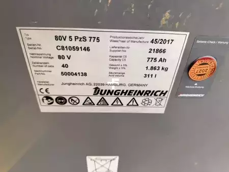 Chariots électriques à 4 roues 2017  Jungheinrich EFGS30 (5)