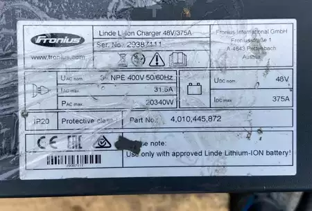 Carrelli elettrici 3 ruote 2020  Linde E14-02 (7)