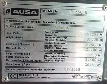 Dieselstapler 2018  Ausa C350H (8)