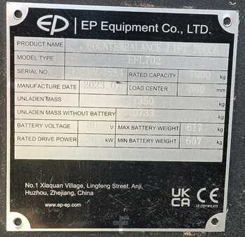 Elektro 4 Rad 2023  EP Equipment EFL702 (9)