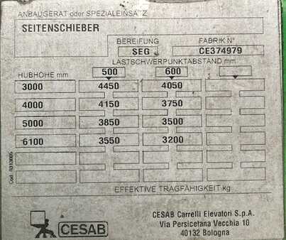 Eléctrico - 4 rodas 2013  Cesab MAK 500 AC (6)