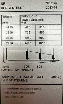 Hochhubwagen 2023  BT SWE140L (7) 