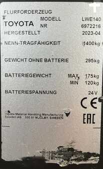 Niederhubwagen 2023 BT LWE140 (2)