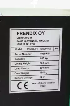 Ruční vysokozdvižný vozík 2023  Frendix INNOLIFT IM600.800 (10)