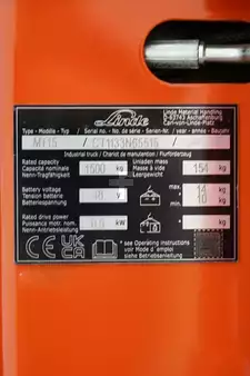 Transpalettes électriques 2024  Linde MT 15 1133-03 (8)