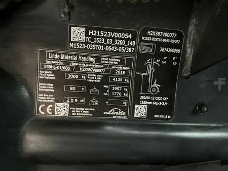 Elektro 4 Rad 2019  Linde E 30HL-01/600 (8)