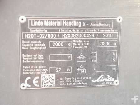 LPG heftrucks 2016  Linde H20T-02 EVO / 600 (6)