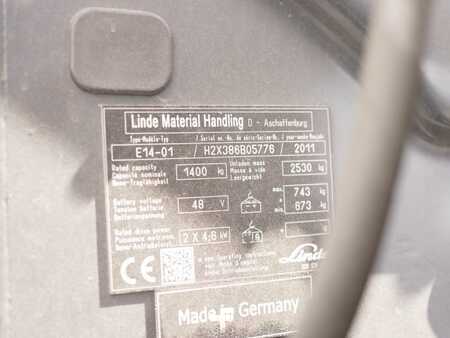 Eléctrica de 3 ruedas 2011  Linde E14-01 (6)