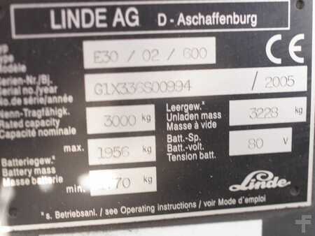 Linde E 30 / 02/600