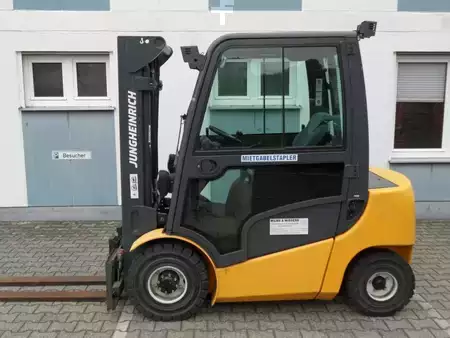 Dieselový VZV 2014  Jungheinrich DFG 425 - Triplex - Kabine - wenig Stunden (1)