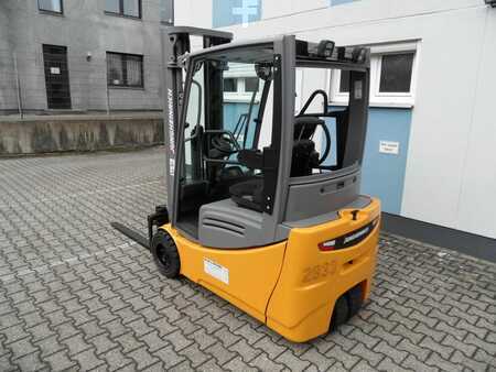 Elektrisk- 3 hjul 2017  Jungheinrich EFG 220 - Triplex - Batterie BJ 2022 (3)