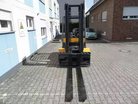 Elektro čtyřkolový VZV 2007  Jungheinrich EFG 550 - Zinkenverstellgerät mit 2000 mm Gabeln (6)