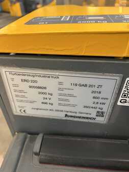 Apilador eléctrico 2018  Jungheinrich ERD 220 (6)