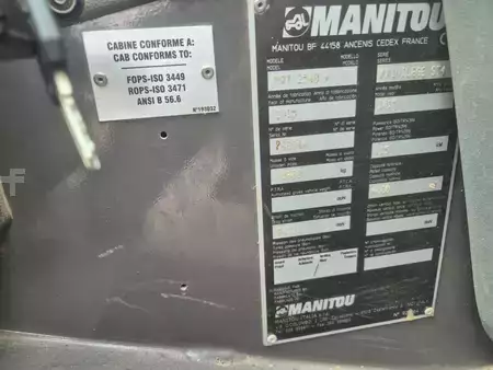 Sollevatori telescopici rotativi 2015  Manitou MRT 2540 (9)