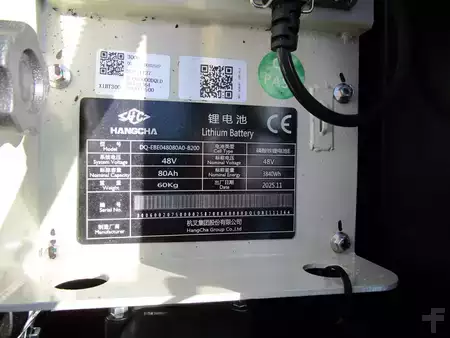 Stapelaars 2026  HC (Hangcha) CDD16-XT1-SIL / Initialhub/Int. LG 80Ah (10)
