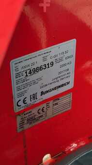 Punnitseva haarukkavaunu 2017  Jungheinrich AMW 22 (3)