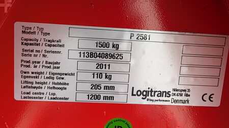 Ruční paletový vozík 2011  Logitrans P 2581 (3)