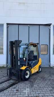 Diesel gaffeltruck - Jungheinrich DFG 430 (1)