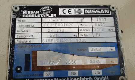Treibgasstapler 1997  Nissan BF03A35U (3)