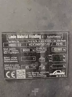 Dieselstapler 2015  Linde H80D-396-02 (6)