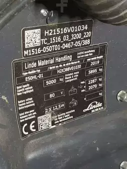 Electric - 4 wheels 2019  Linde E50HL-388-01 (6)