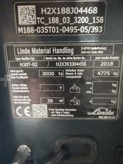 Carrelli elevatori GPL 2018  Linde H30T-393-02 (5)