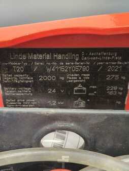 Transpaleta eléctrica 2021  Linde T20-1152-02 (6)
