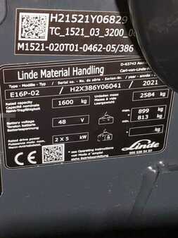 Elektro 4 Rad 2021  Linde E16P-386-02 (6)