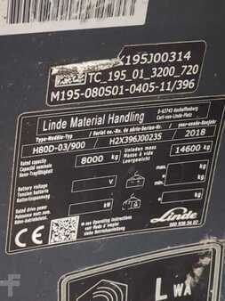 Dieselstapler 2018  Linde H80/900D-396-03 (6)