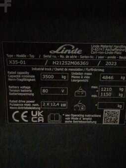 Carrelli elettrici 4 ruote 2023  Linde X35-1252-01 (6)