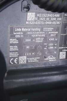 4-wiel elektrische heftrucks 2017  Linde E35L-387-01 (6) 