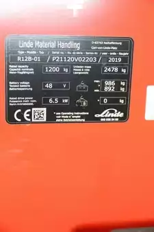 Chariots à mât rétractable 2019  Linde R12B-1120-01 (6)