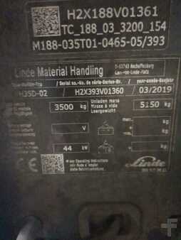 Dízel targoncák 2019  Linde H35D-393-02 (2)