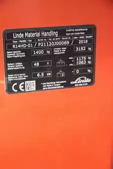 Rækketruck 2018  Linde R14HD-1120-01 (6)