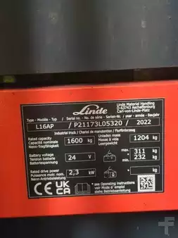 Stoccatori uomo a piedi 2022  Linde L16API-1173-01 (6)