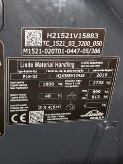 Elektro 3 Rad 2019  Linde E18-386-02 (6)