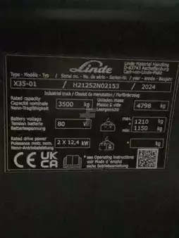 Chariots électriques à 4 roues 2024  Linde X35-1252-01 (6)