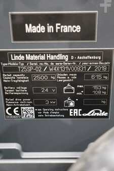 Stackers Stand-on 2019  Linde T25SP-131-07 (6) 