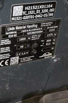 3-wiel elektrische heftrucks 2020  Linde E16-386-02 (6)