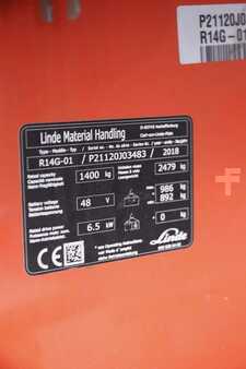 Rækketruck 2018  Linde R14G-1120-01 (6)