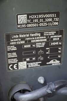 Dieselstapler 2019  Linde H80/900D-396-03 (6)