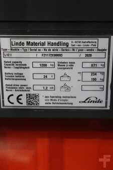 Apilador eléctrico 2020  Linde L12I-1172-01 (6)