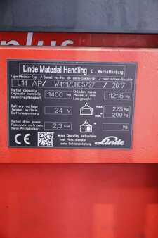 Stackers Stand-on 2017  Linde L14AP-1173-01 (6) 