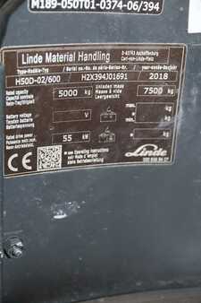 Dieselstapler 2018  Linde H50/600D-394-02 (6)