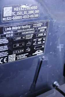 Elektro tříkolové VZV 2019  Linde E12-386-02 (6)