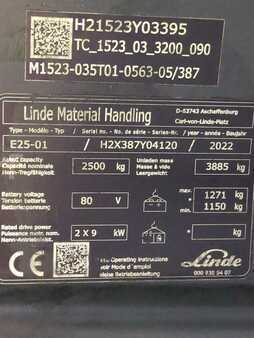 Elektro 4 Rad 2022  Linde E25-387-01 (6)